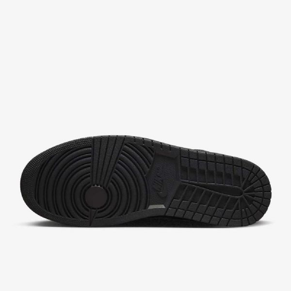 Nike Air Jordan 1 Low Tops Sko Til Mænd Sort