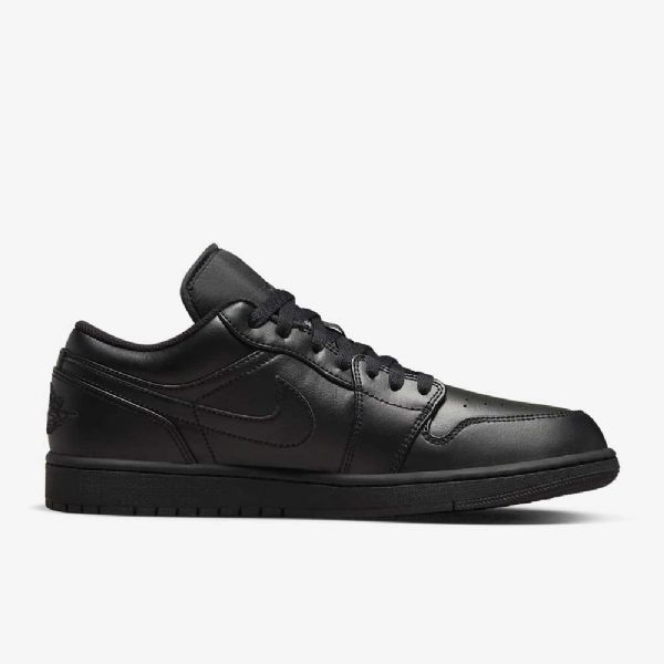 Nike Air Jordan 1 Low Tops Sko Til Mænd Sort