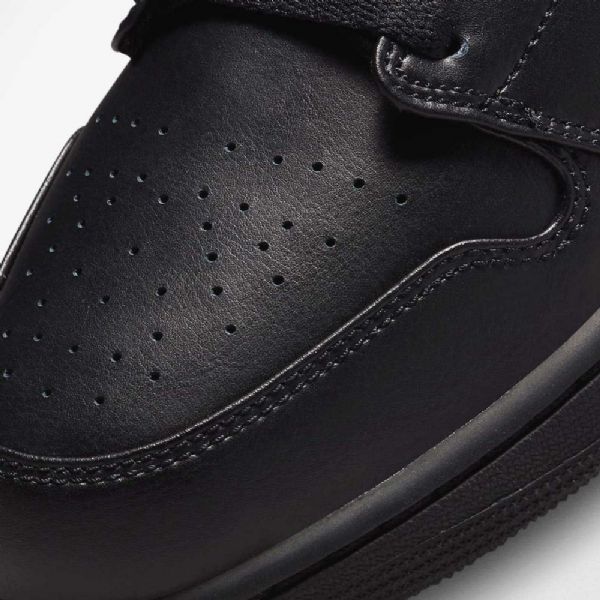 Nike Air Jordan 1 Low Tops Sko Til Mænd Sort