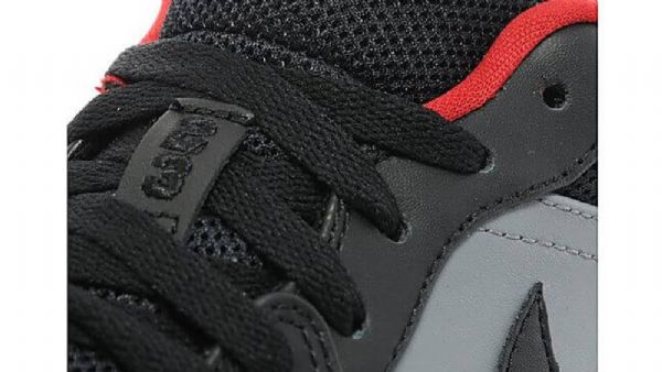 Nike Air Jordan 1 Low Tops Sko Til Mænd Sort Grå