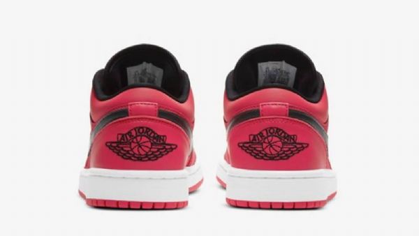 Nike Air Jordan 1 Low Tops Sko Til Mænd Sort Rød Gul
