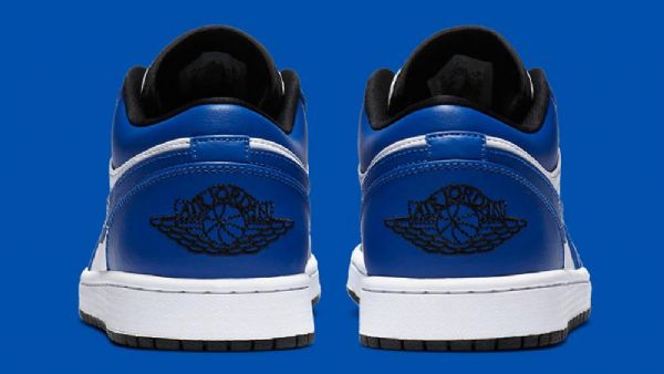 Nike Air Jordan 1 Low Tops Spil Royal Sko Til Mænd Blå Hvid