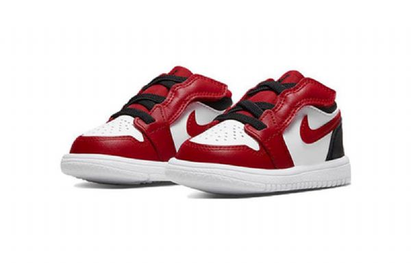 Nike Air Jordan 1 Low Tops Td Sko Til Børn Sort