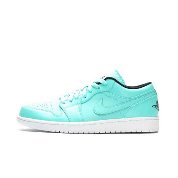 Nike Air Jordan 1 Low Tops Tiffany Sko Til Mænd Turkis
