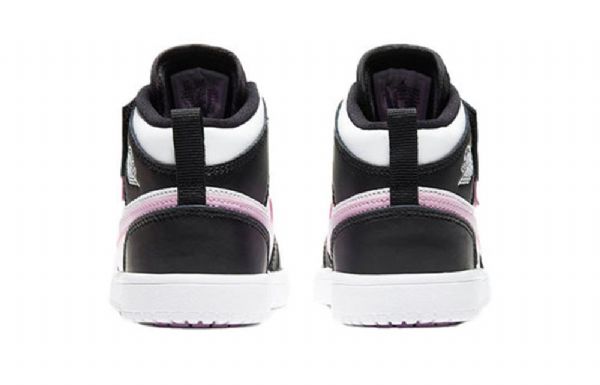 Nike Air Jordan 1 Mid Tops Alt Ps Retro Basketball Sko Til Mænd Hvid Lys Lyserød