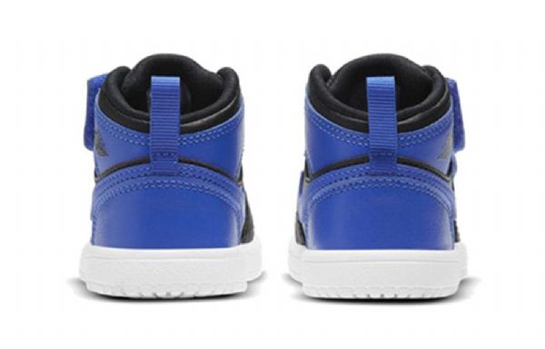 Nike Air Jordan 1 Mid Tops Alt Td Sko Til Børn Kongeblå Blå