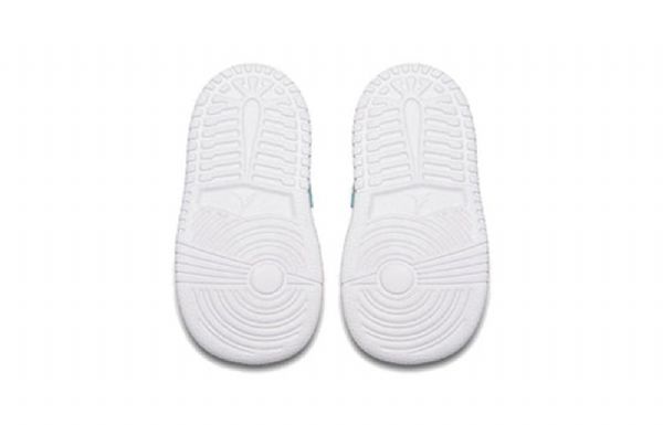 Nike Air Jordan 1 Mid Tops Alt Td Sko Til Børn Orange