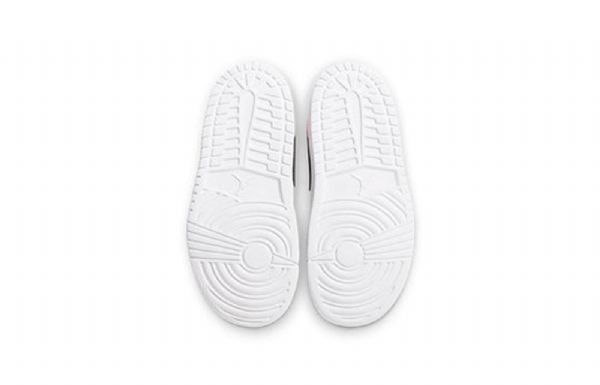 Nike Air Jordan 1 Mid Tops Alt Td Sko Til Børn Rød Sort
