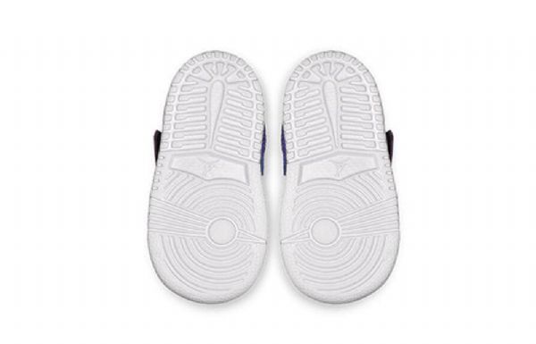 Nike Air Jordan 1 Mid Tops Alt Td Sko Til Børn Sort