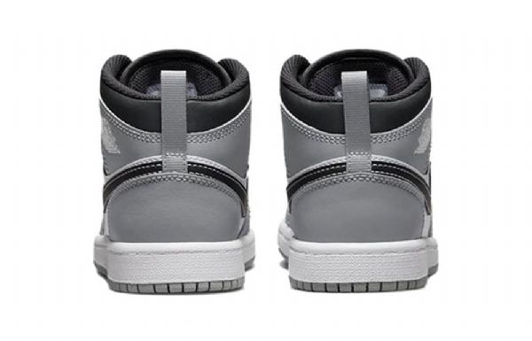 Nike Air Jordan 1 Mid Tops Ps Retro Basketball Sko Til Mænd Lysegrå