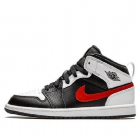 Nike Air Jordan 1 Mid Tops Ps Retro Basketball Sko Til Mænd Rød