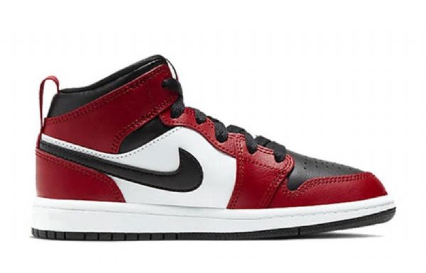 Nike Air Jordan 1 Mid Tops Ps Retro Basketball Sko Til Mænd Sort