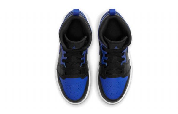 Nike Air Jordan 1 Mid Tops Ps Retro Basketball Sko Til Mænd Sort Blå
