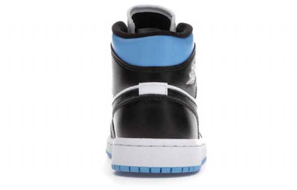 Nike Air Jordan 1 Mid Tops Retro Basketball Sko Til Damer Blå