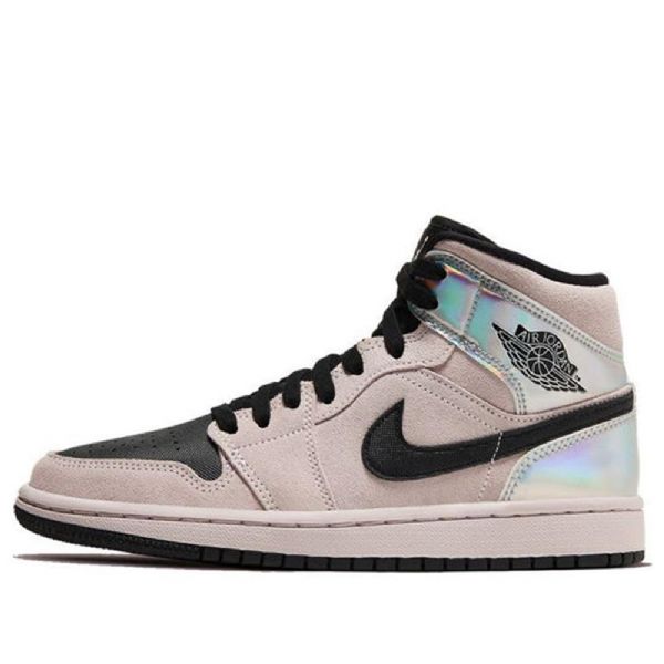 Nike Air Jordan 1 Mid Tops Retro Basketball Sko Til Damer Coral