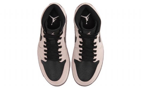 Nike Air Jordan 1 Mid Tops Retro Basketball Sko Til Damer Coral