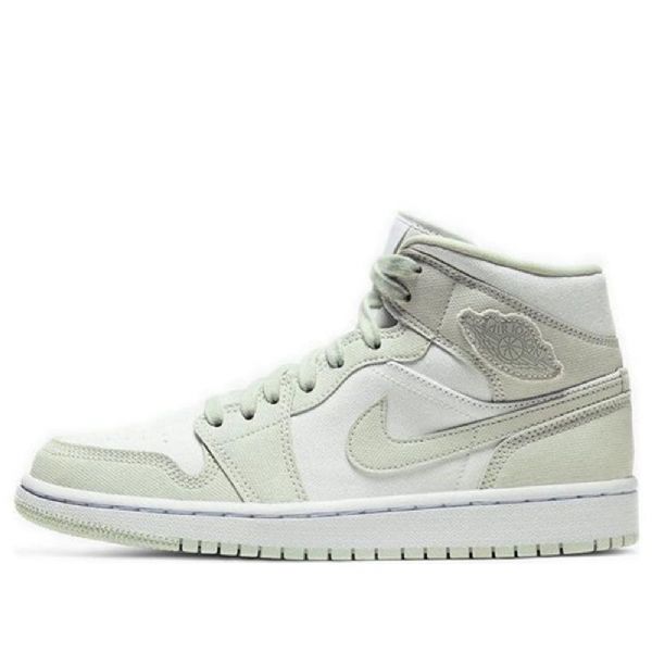 Nike Air Jordan 1 Mid Tops Retro Basketball Sko Til Damer Mint
