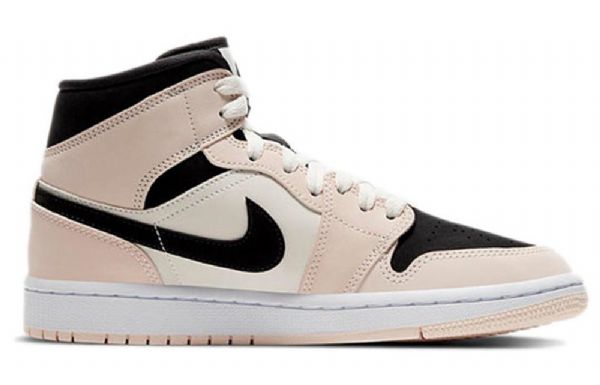 Nike Air Jordan 1 Mid Tops Retro Basketball Sko Til Damer Orange