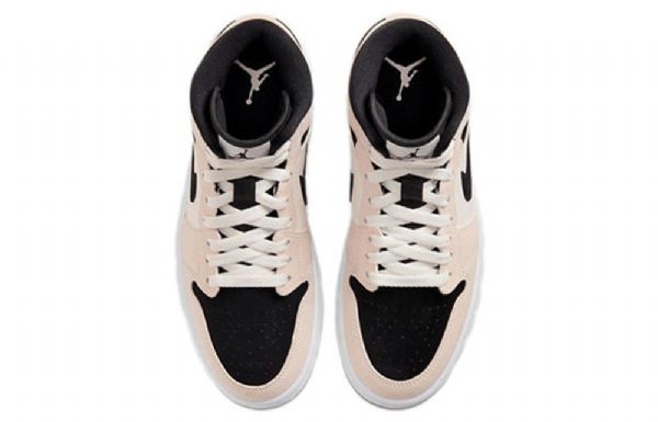 Nike Air Jordan 1 Mid Tops Retro Basketball Sko Til Damer Orange