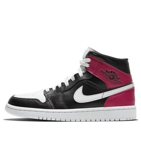 Nike Air Jordan 1 Mid Tops Retro Basketball Sko Til Damer Rød