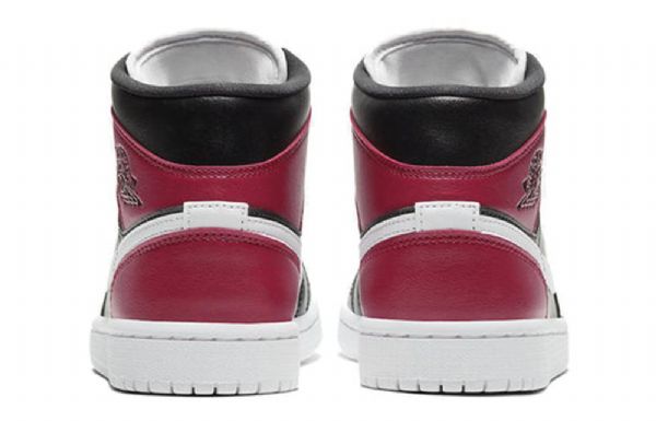 Nike Air Jordan 1 Mid Tops Retro Basketball Sko Til Damer Rød