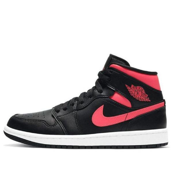 Nike Air Jordan 1 Mid Tops Retro Basketball Sko Til Damer Rød