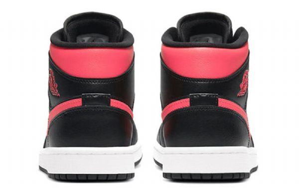 Nike Air Jordan 1 Mid Tops Retro Basketball Sko Til Damer Rød