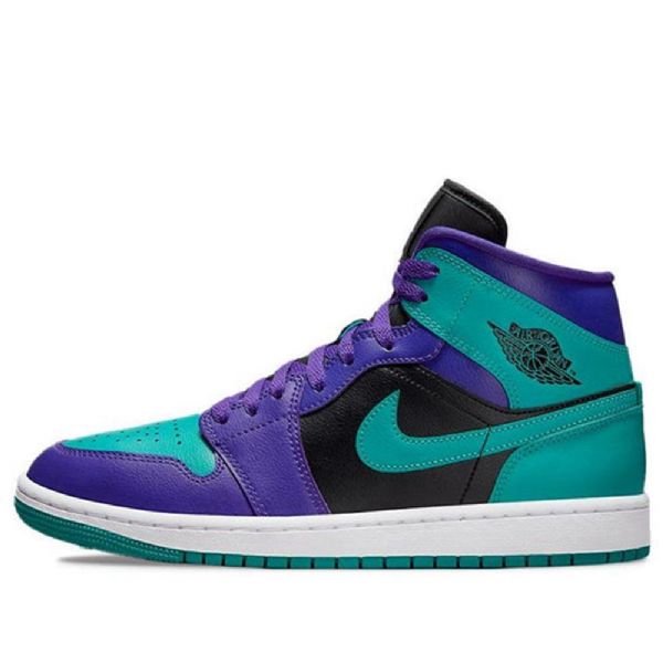 Nike Air Jordan 1 Mid Tops Retro Basketball Sko Til Damer Sort