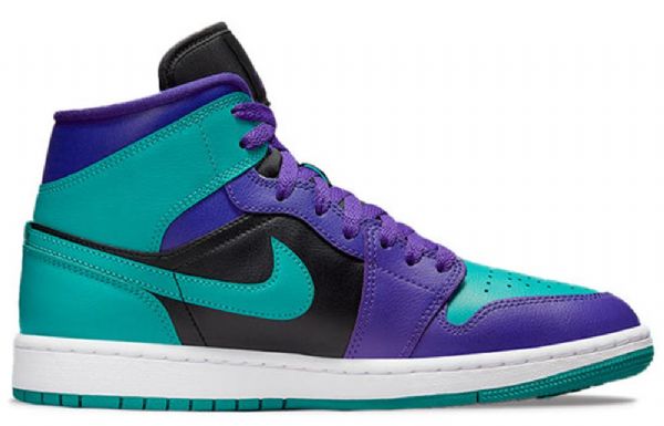 Nike Air Jordan 1 Mid Tops Retro Basketball Sko Til Damer Sort