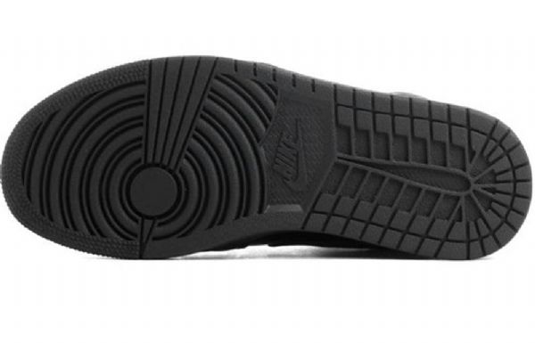 Nike Air Jordan 1 Mid Tops Retro Basketball Sko Til Damer Sort