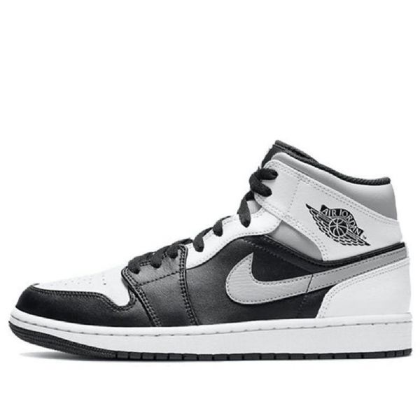 Nike Air Jordan 1 Mid Tops Retro Basketball Sko Til Mænd Hvid