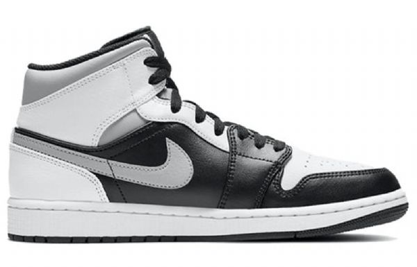 Nike Air Jordan 1 Mid Tops Retro Basketball Sko Til Mænd Hvid