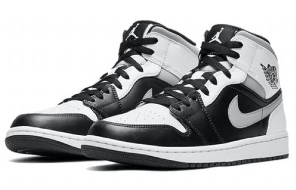Nike Air Jordan 1 Mid Tops Retro Basketball Sko Til Mænd Hvid