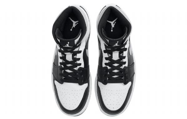 Nike Air Jordan 1 Mid Tops Retro Basketball Sko Til Mænd Hvid