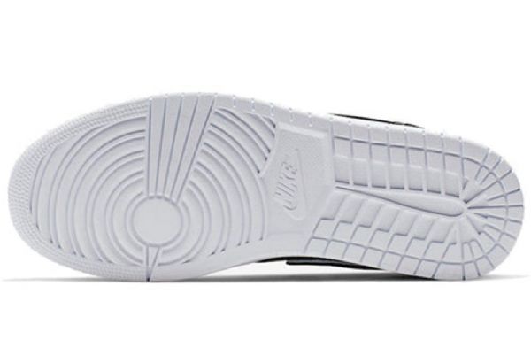 Nike Air Jordan 1 Mid Tops Retro Basketball Sko Til Mænd Sort
