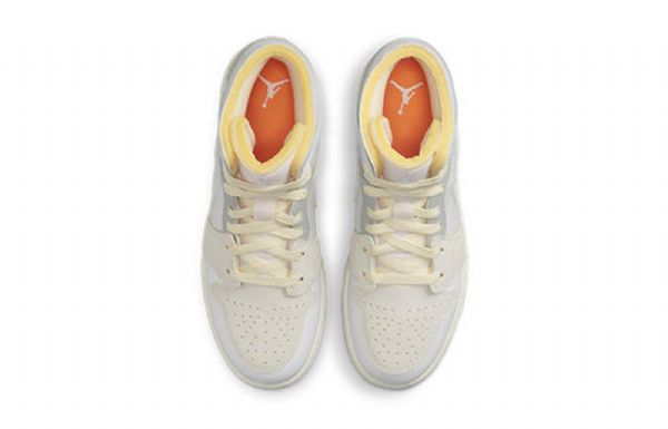 Nike Air Jordan 1 Mid Tops Se Craft Gs Basketball Sko Til Mænd Khaki