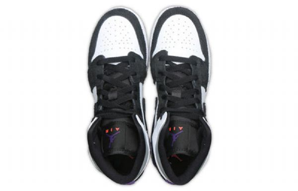 Nike Air Jordan 1 Mid Tops Se Gs Basketballsko Til Mænd Lilla