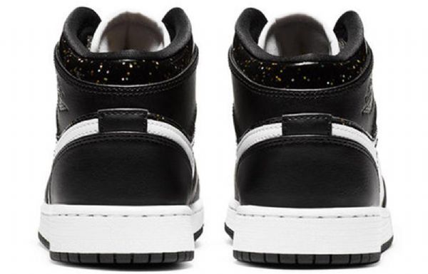 Nike Air Jordan 1 Mid Tops Se Gs Basketballsko Til Mænd Sort