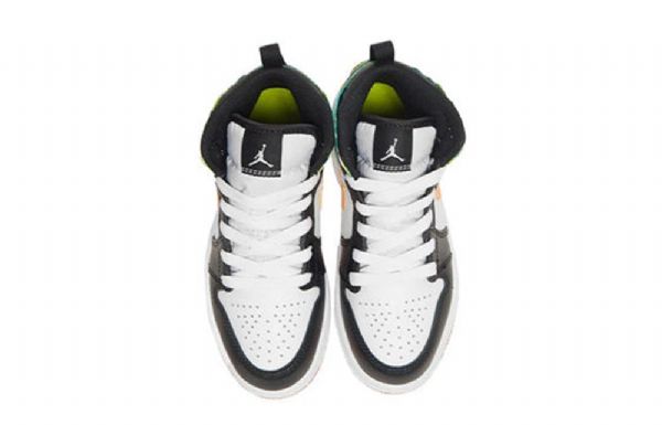 Nike Air Jordan 1 Mid Tops Se Gs Retro Basketball Sko Til Mænd Flerfarvet