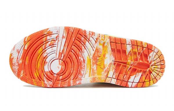 Nike Air Jordan 1 Mid Tops Se Gs Retro Basketball Sko Til Mænd Flerfarvet