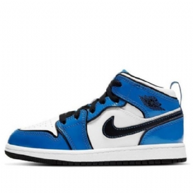 Nike Air Jordan 1 Mid Tops Se Ps Retro Basketball Sko Til Mænd Blå
