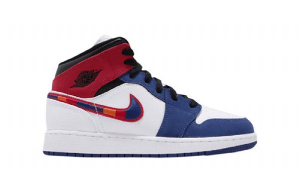 Nike Air Jordan 1 Mid Tops Se Ps Retro Basketball Sko Til Mænd Flerfarvet