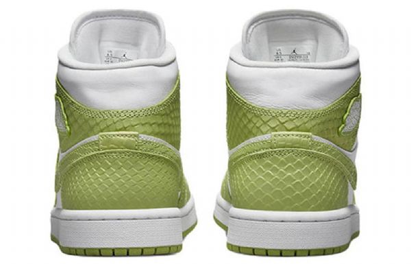 Nike Air Jordan 1 Mid Tops Se Retro Basketball Sko Til Damer Grøn