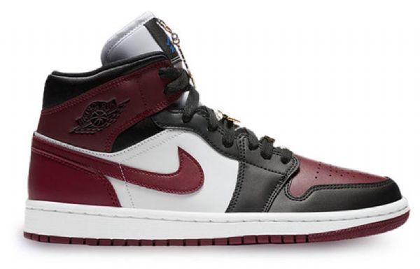 Nike Air Jordan 1 Mid Tops Se Retro Basketball Sko Til Damer Guld