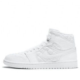 Nike Air Jordan 1 Mid Tops Se Retro Basketball Sko Til Damer Hvid