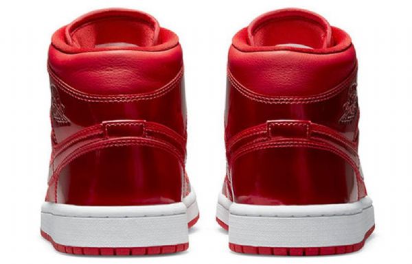 Nike Air Jordan 1 Mid Tops Se Retro Basketball Sko Til Damer Rød
