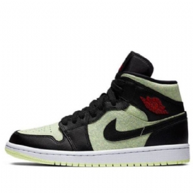 Nike Air Jordan 1 Mid Tops Se Retro Basketball Sko Til Damer Sort