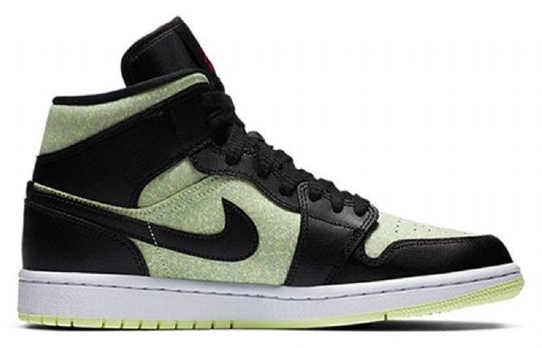 Nike Air Jordan 1 Mid Tops Se Retro Basketball Sko Til Damer Sort