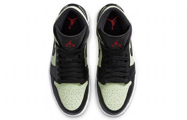 Nike Air Jordan 1 Mid Tops Se Retro Basketball Sko Til Damer Sort