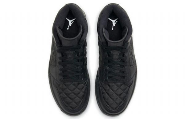Nike Air Jordan 1 Mid Tops Se Retro Basketball Sko Til Damer Sort